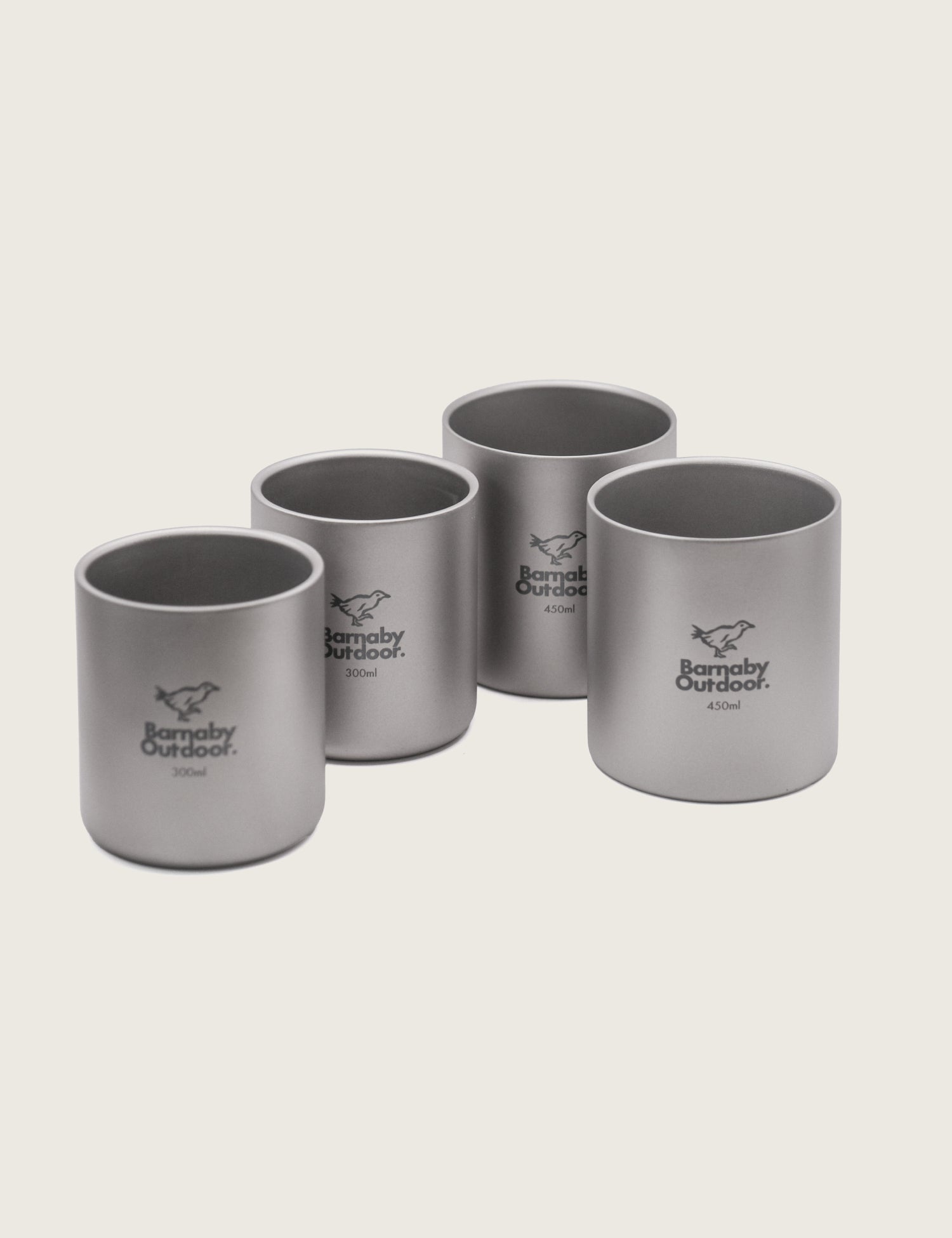 Titanium Double-Wall Barnaby Mug - Nesting Set FAMILY