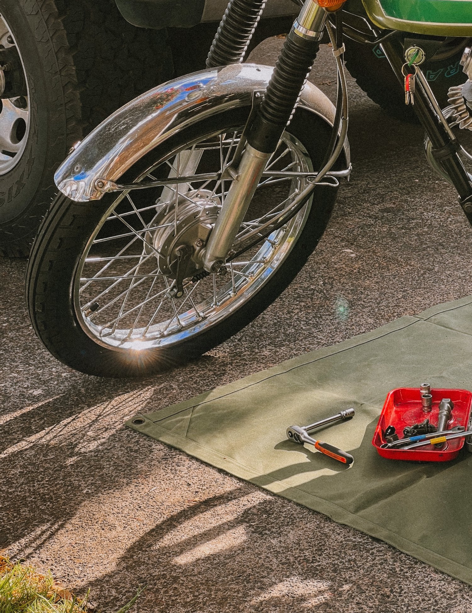 Barnaby Picnic Mat - Waitakere Green