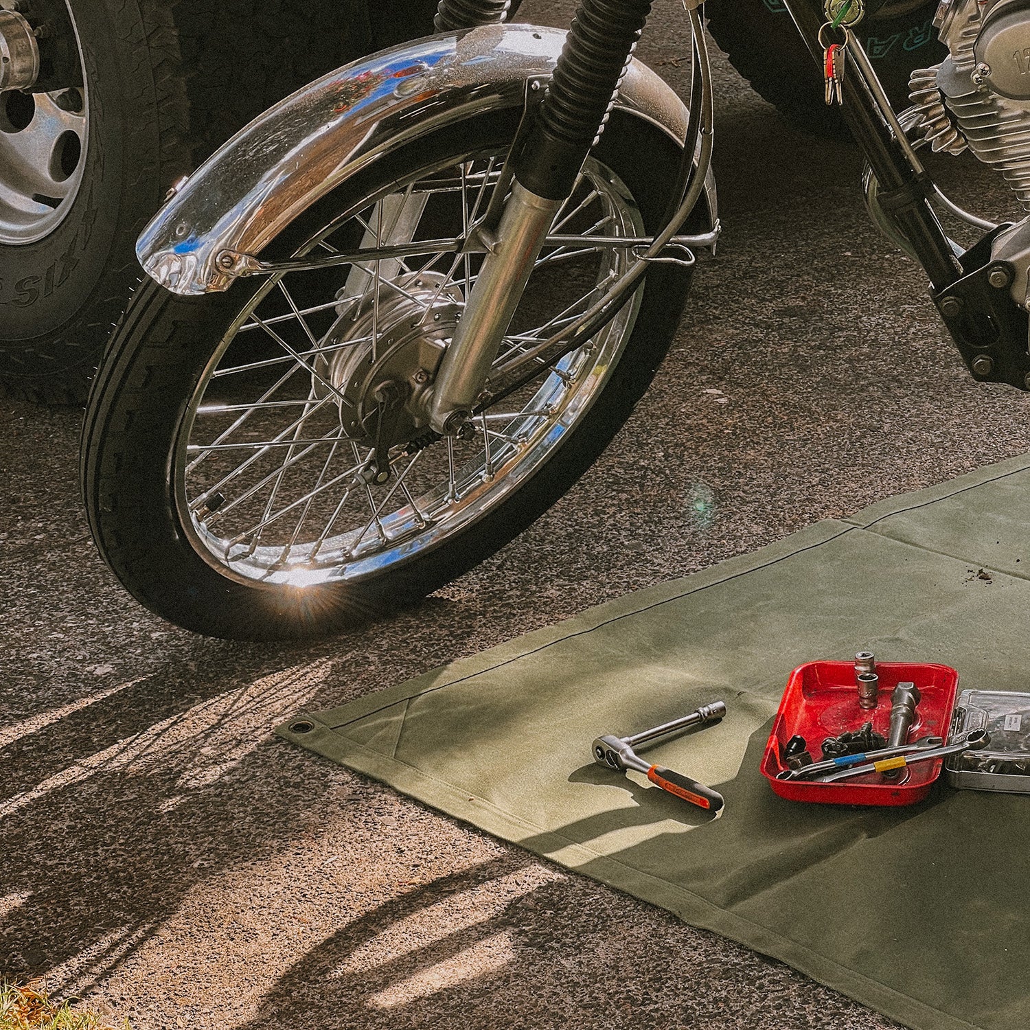 Barnaby Picnic Mat - Waitakere Green