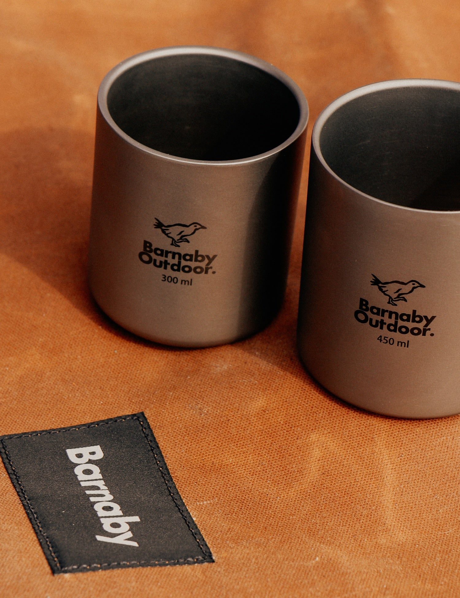 Titanium Double-Wall Barnaby Mug - Nesting Set