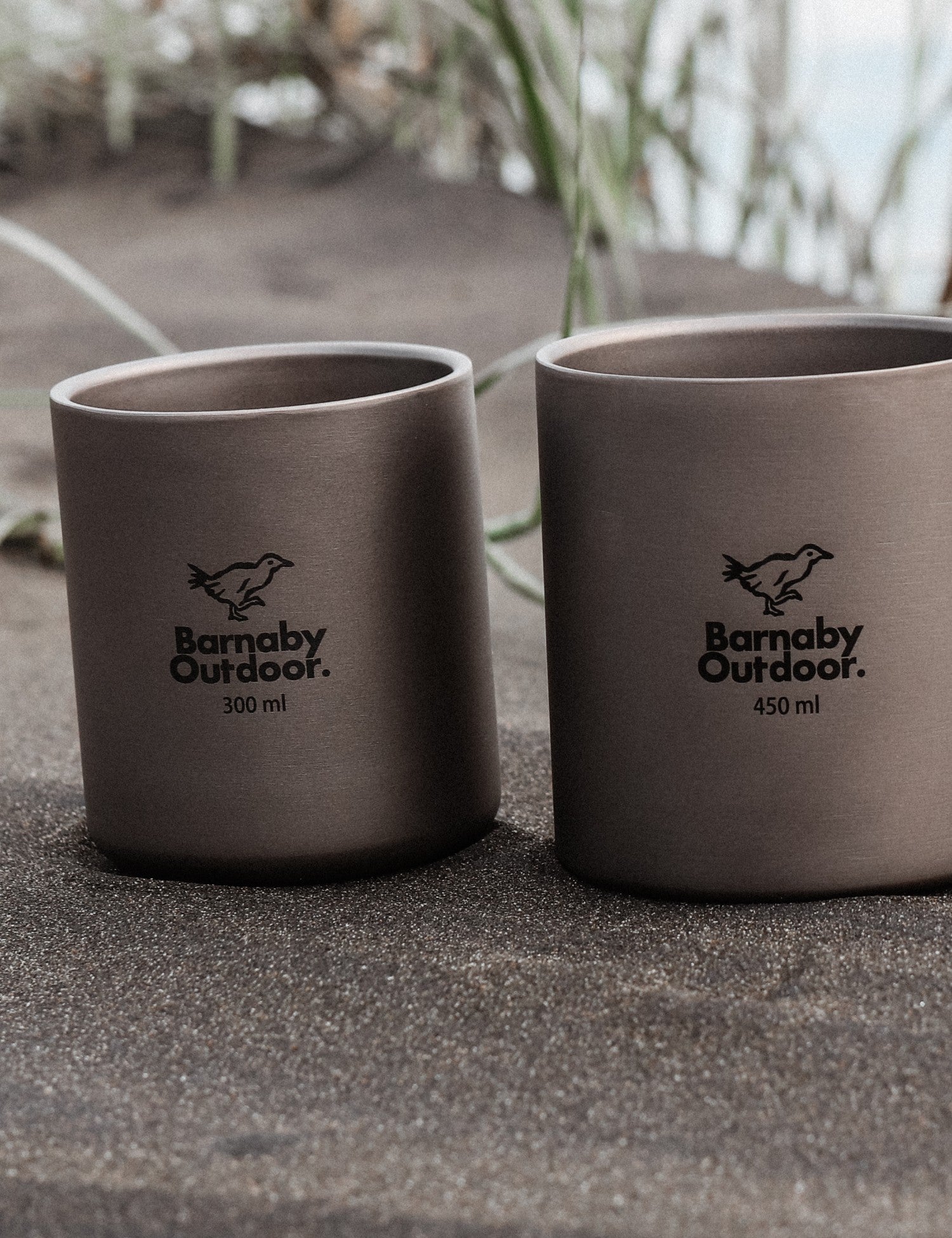 Titanium Double-Wall Barnaby Mug - Nesting Set