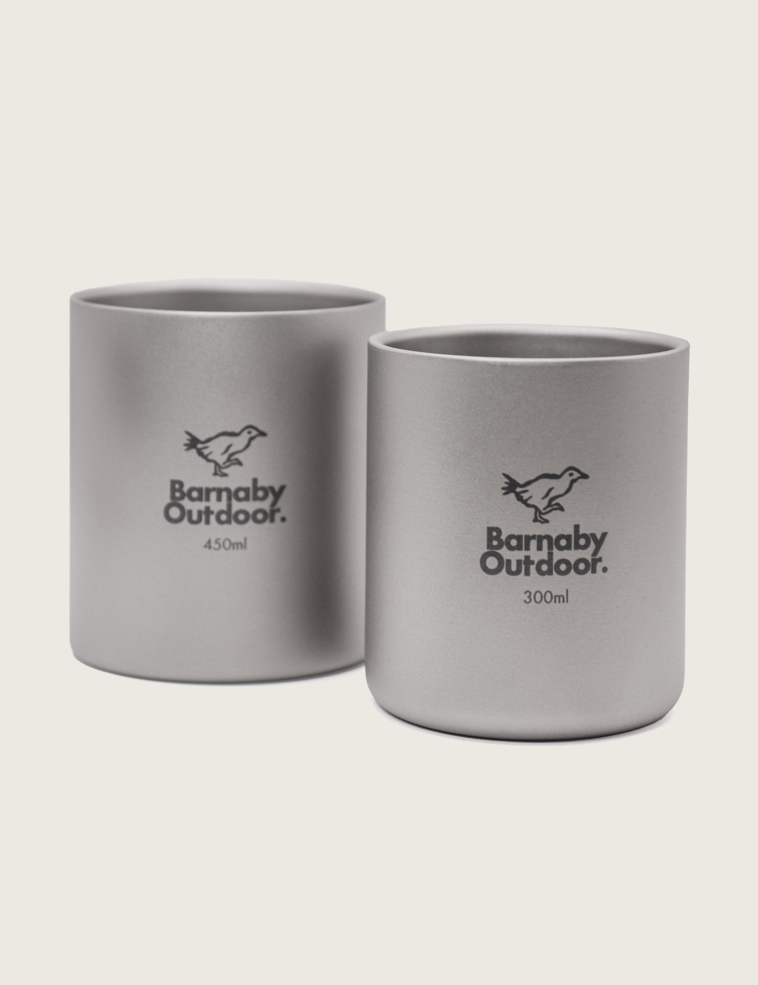 Titanium Double-Wall Barnaby Mug - Nesting Set